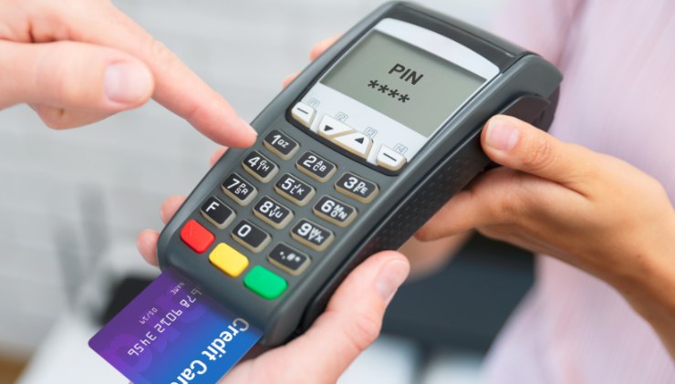 Carta di credito con PIn