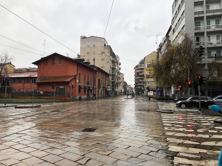 Corso di Porta Vigentina Milano, a sud della città dal nome della strada